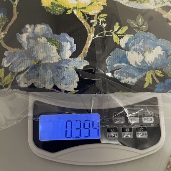 J. Jill Chinoiserie Floral Tunic Blouse 2X Crepe Asian Inspired Black Bow Sleeve - Picture 12 of 12